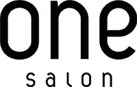 One Salon and Spa Logo Black